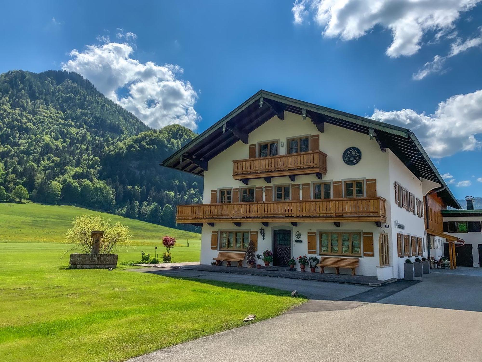 Ferienwohnungen Gastager Hof Ruhpolding Exterior foto